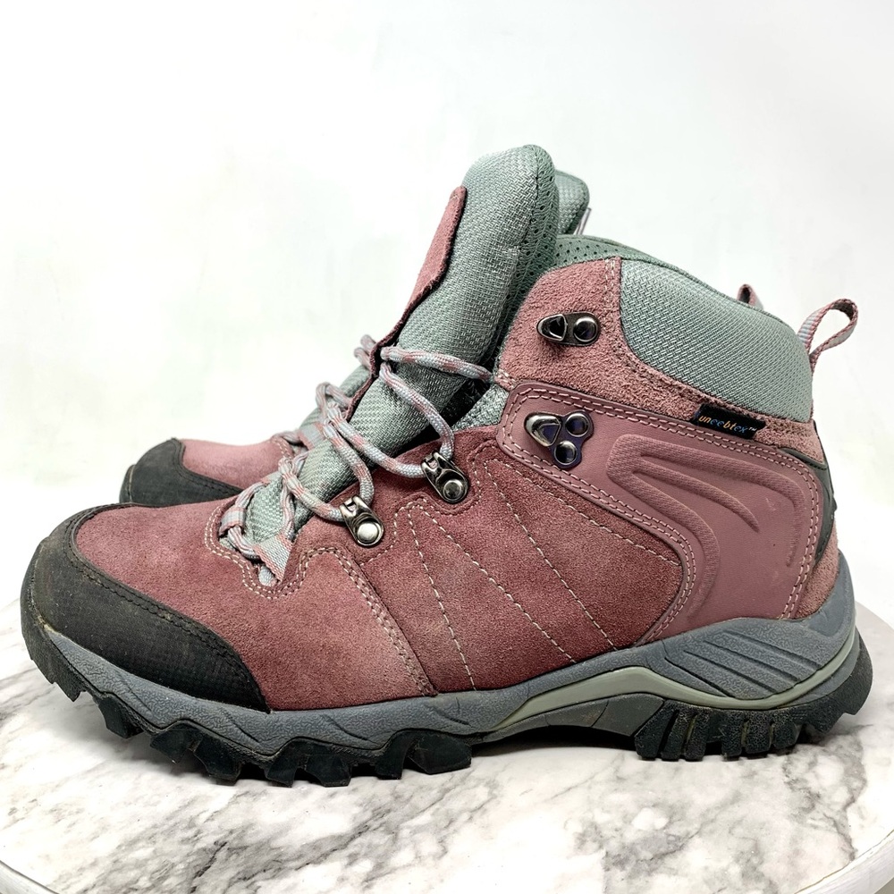 Clorts HKM-822E Suede Trail Hiking Boots 9.5/41 Waterproof Membrane Activewear - Picture 3 of 16